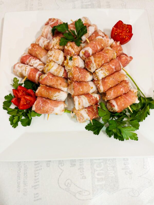 Involtini di pancetta